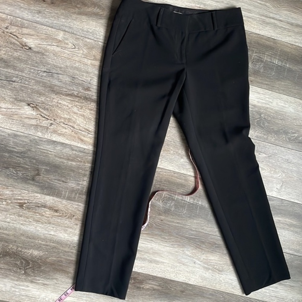 Loft pants black slacks size 6 career - Picture 4 of 9